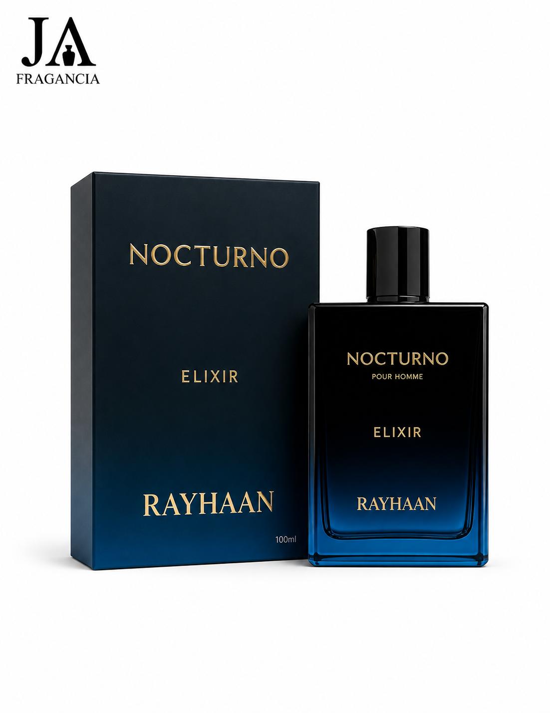 RAYHAAN NOCTURNO ELIXIR 3.4oz 5% De Descuento Adicional