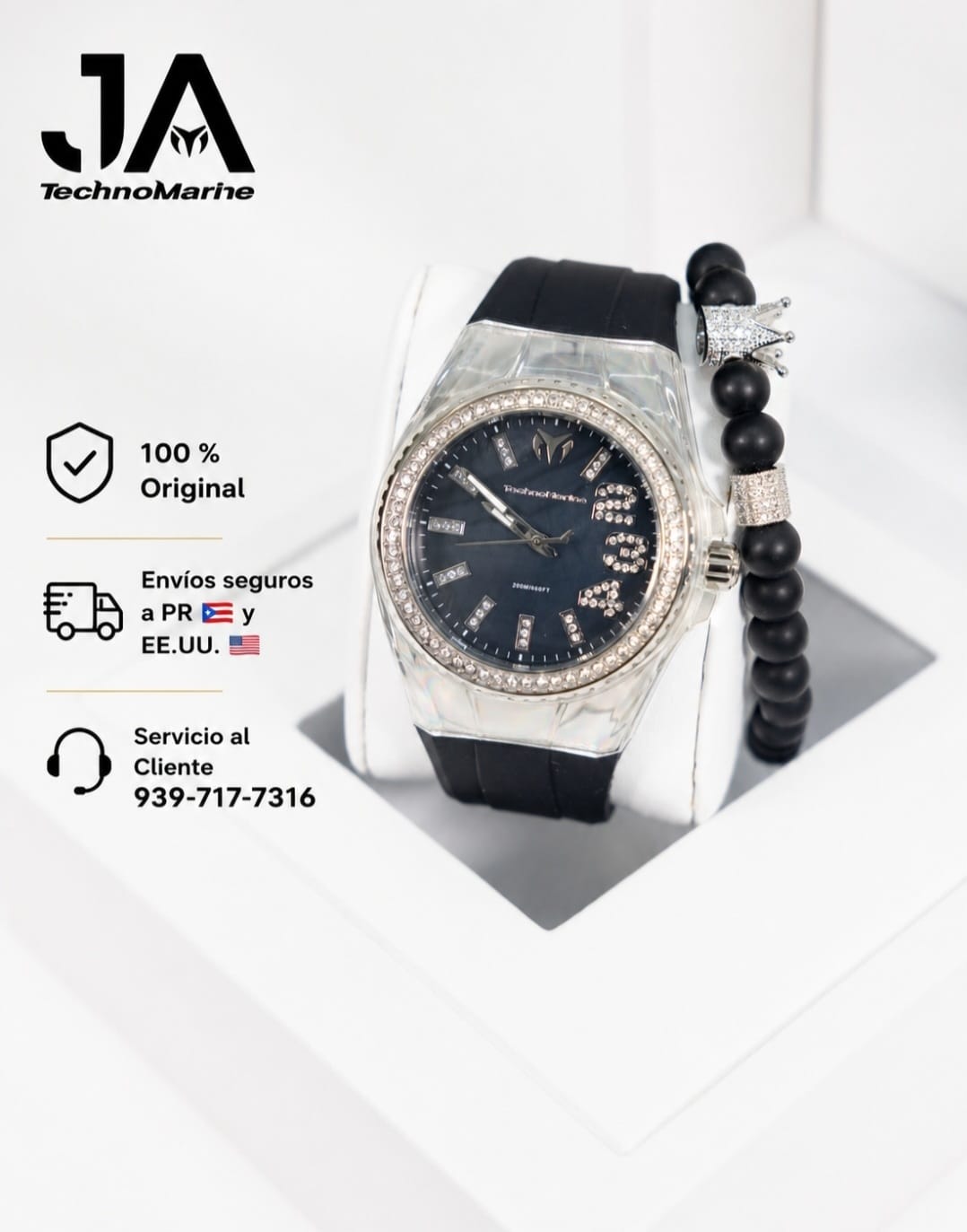 Technomarine Cruise Monogram 45mm Silver Stainless Steel