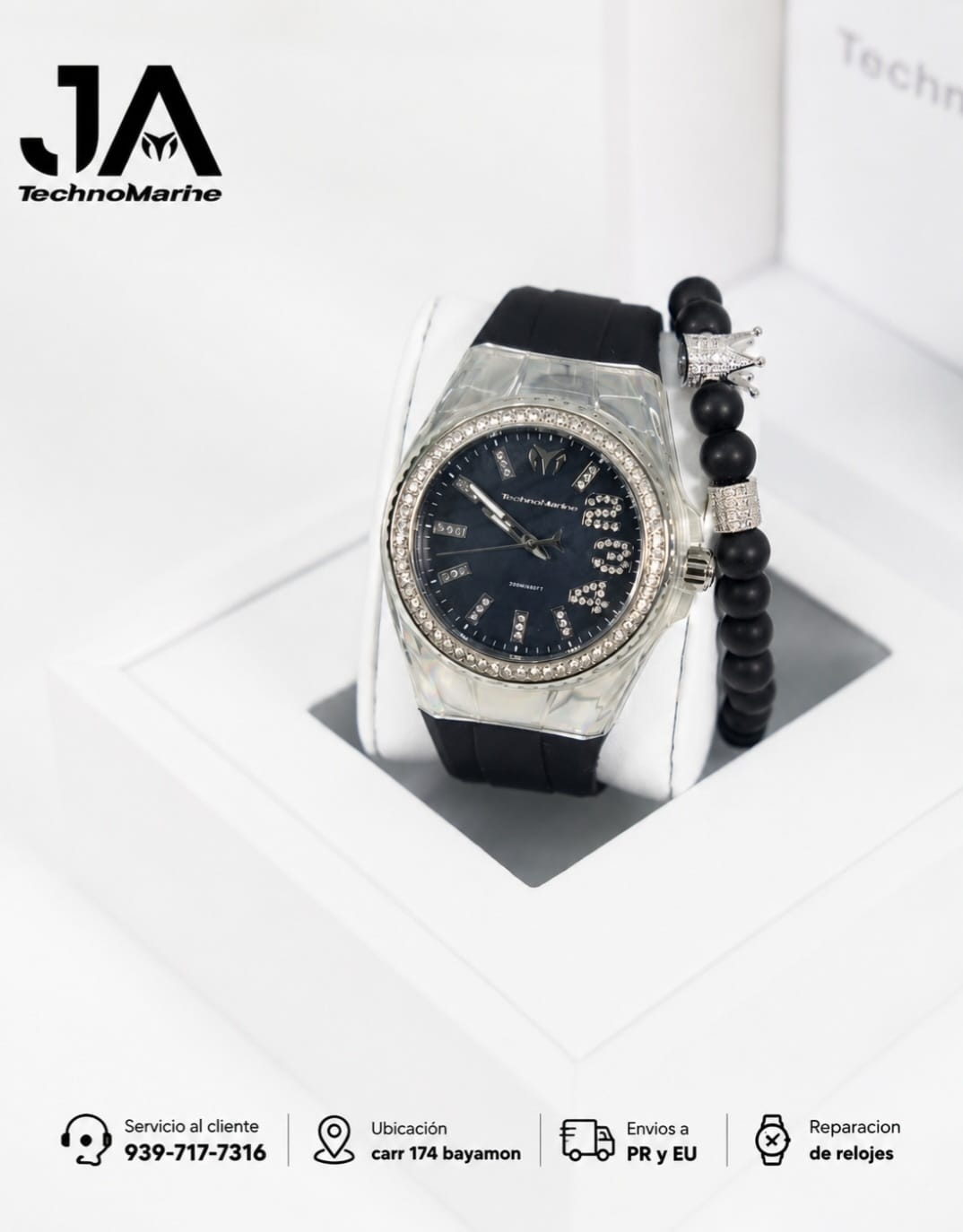 Technomarine Cruise Monogram 45mm Silver Stainless Steel