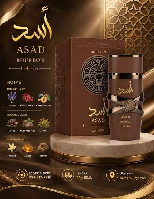 ASAD BOURBON 3.3 OZ 5% De Descuento Adicional