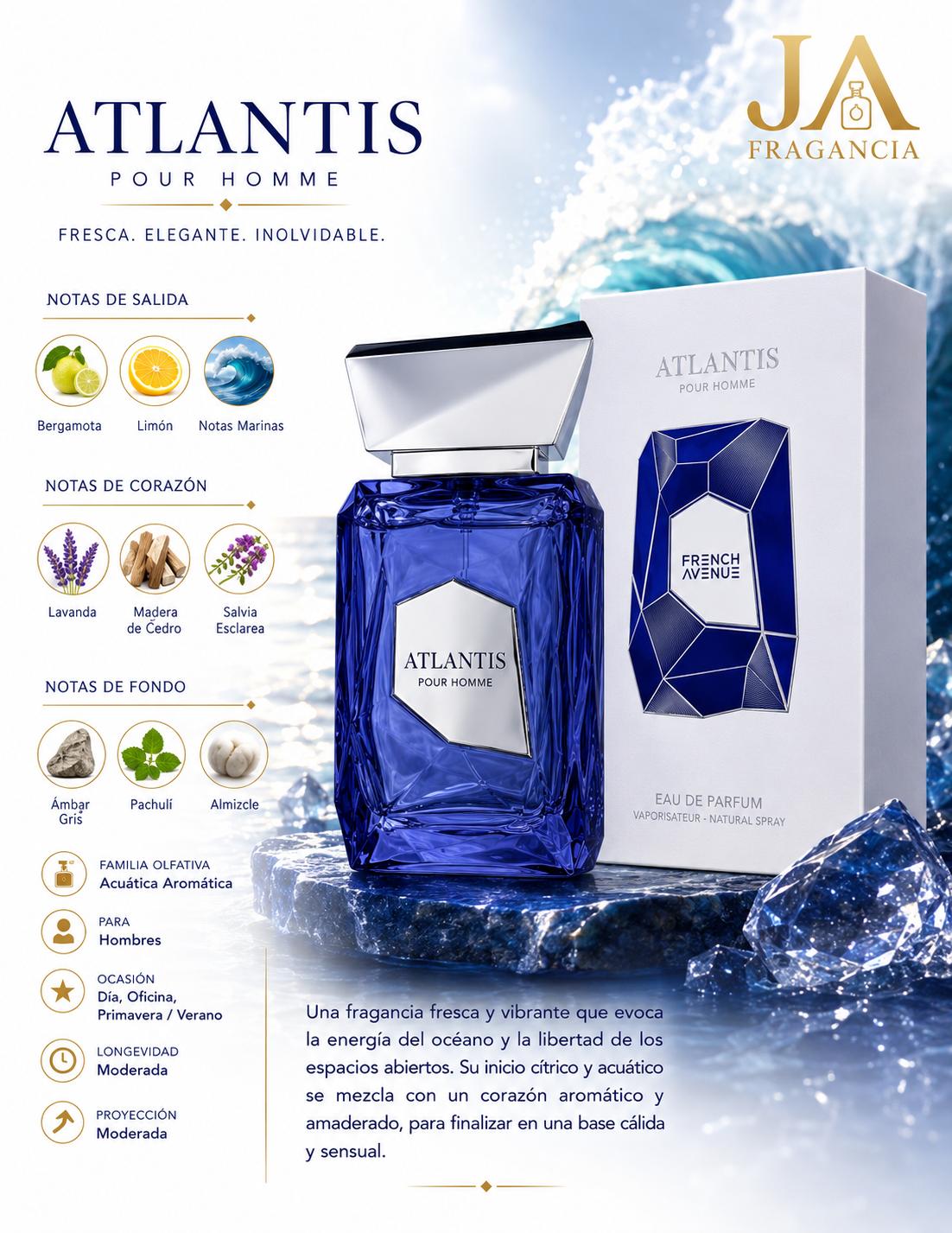 ATLANTIS extrait French Avenue 3.4oz 5% De Descuento Adicional