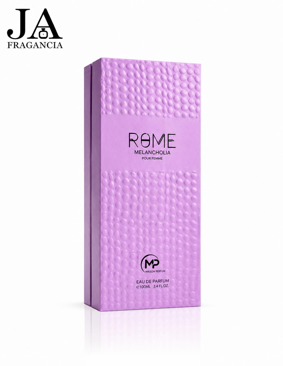 ROME MELANCHOLIA POUR FEMME 3.4oz 5% DE DESCUENTO ADICIONAL