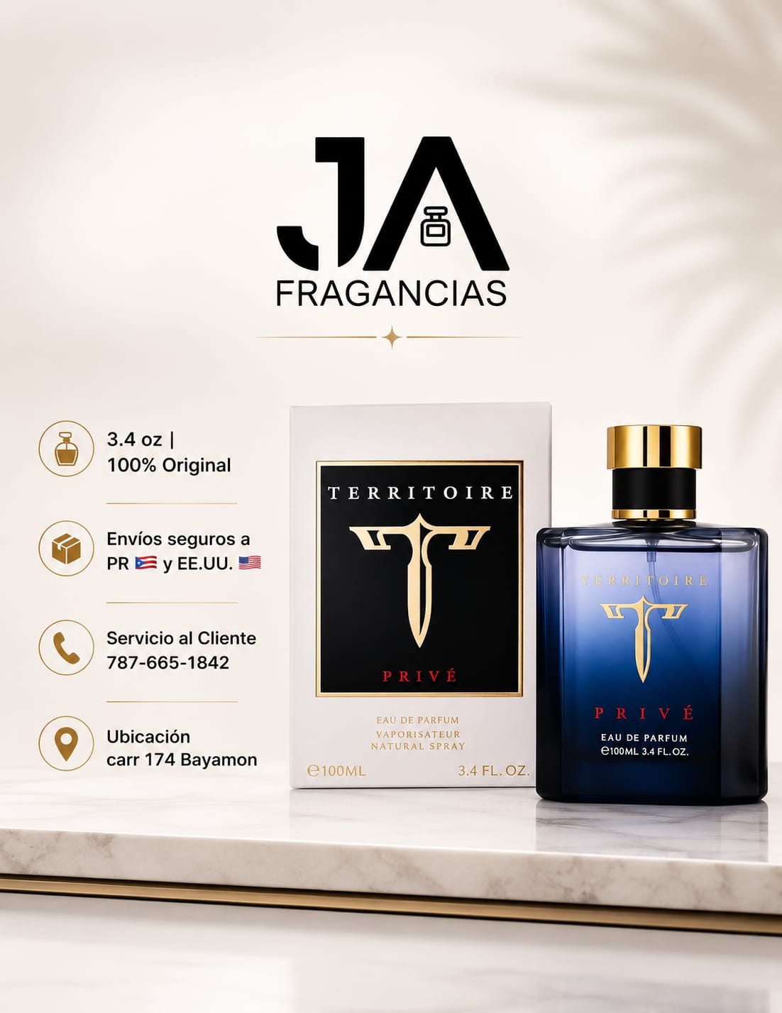 TERRITOIRE PRIVE  3.4OZ