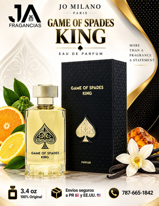 GAME OF SPADES KING PARFUM 3.4 OZ