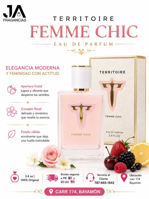 TERRITOIRE FEMME CHIC 3.4oz