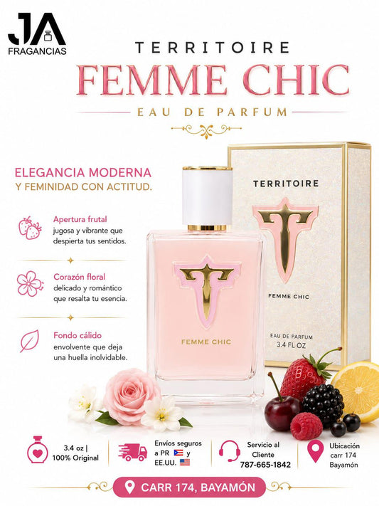 TERRITOIRE FEMME CHIC 3.4oz