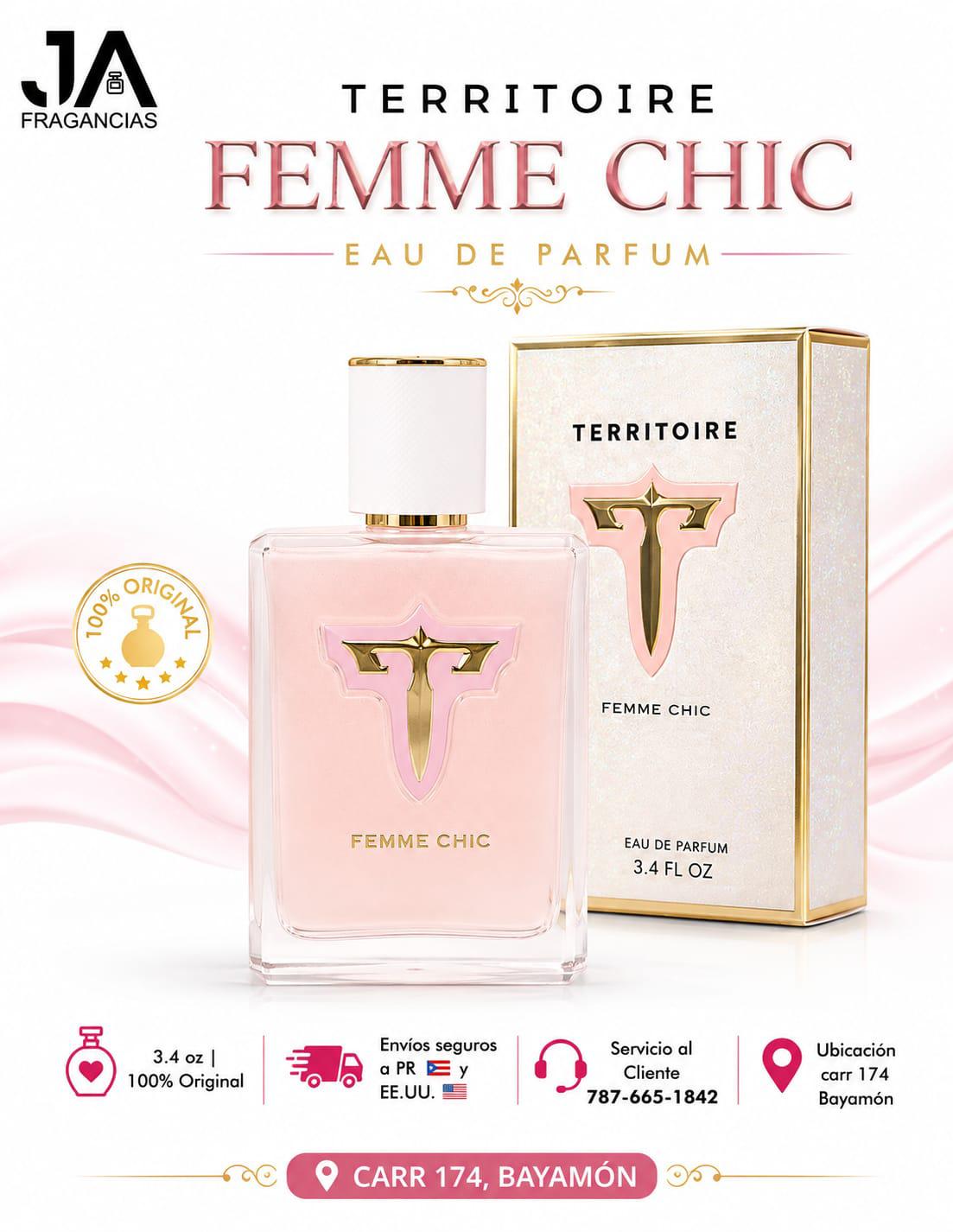 TERRITOIRE FEMME CHIC 3.4oz