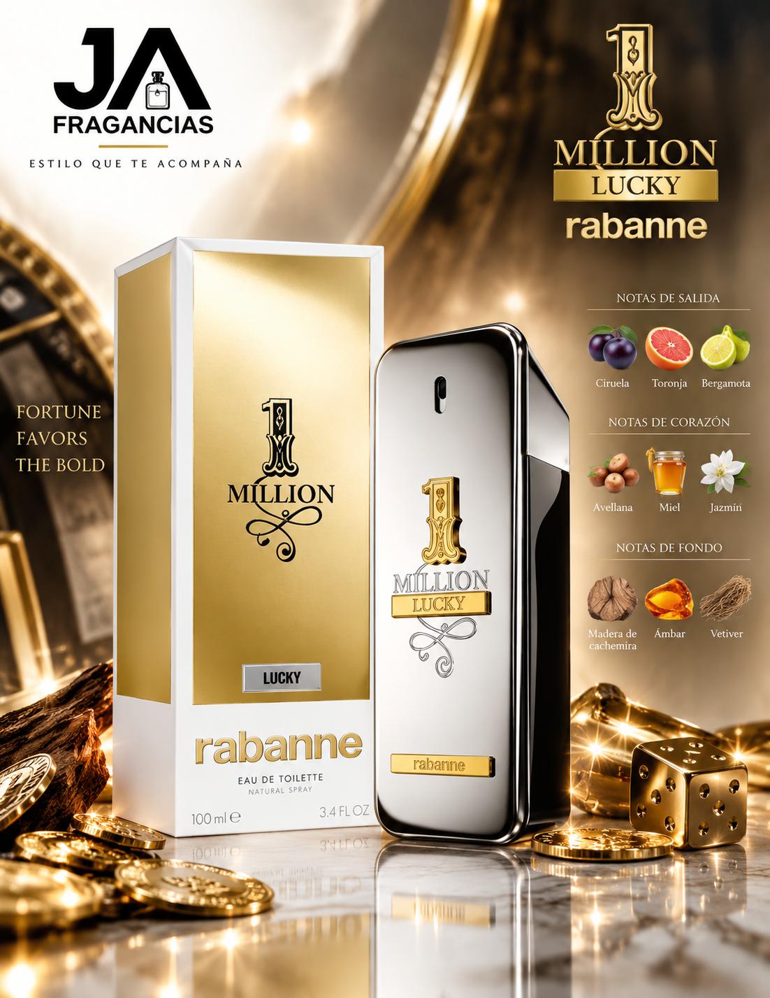 1 Million Lucky Paco Rabanne 3.4oz