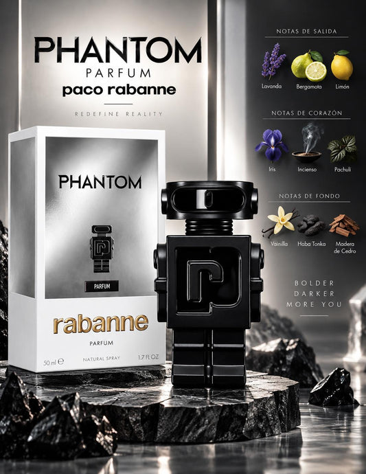 PACO PHANTOM PARFUM 3.4 OZ