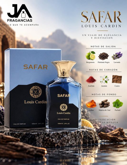 Safar Homme By Louis Cardin 3.4oz