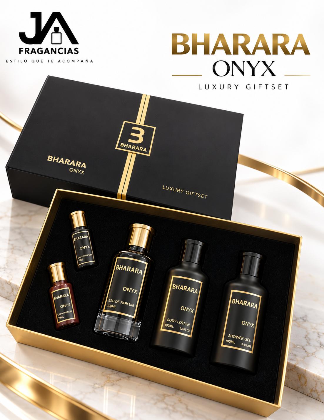 Estuche Bharara Onyx Luxury Gift Set Eau de Parfum 5% Descuento Adicional