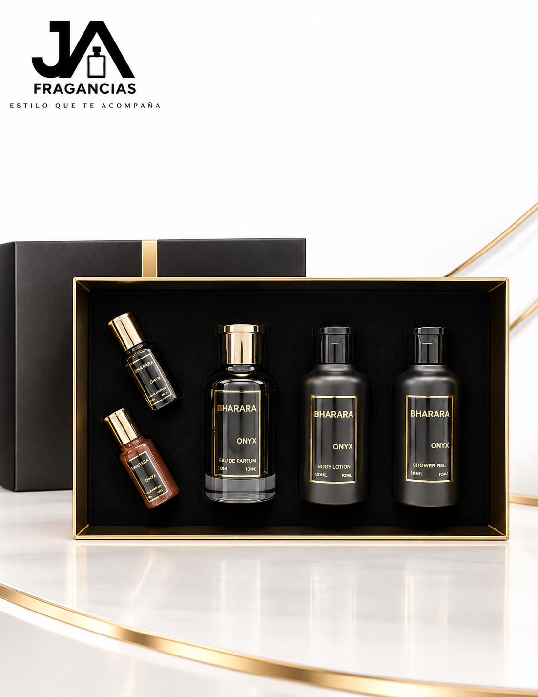 Estuche Bharara Onyx Luxury Gift Set Eau de Parfum 5% Descuento Adicional