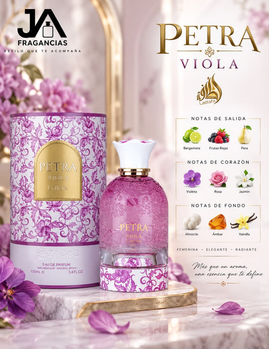 Petra Viola Lattafa Perfumes for women  5% DE DESCUENTO ADICIONAL
