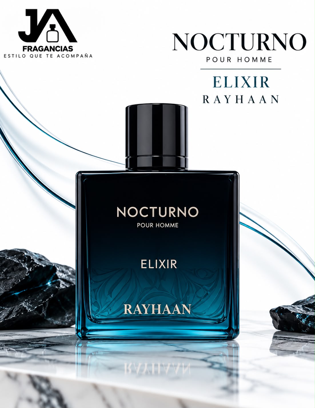 RAYHAAN NOCTURNO ELIXIR 3.4oz 5% De Descuento Adicional