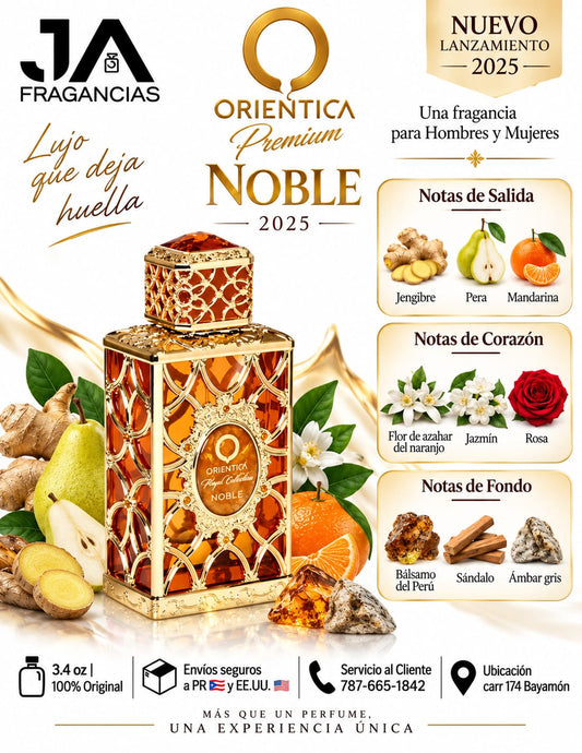 ORIENTICA NOBLE 2.7oz 5% DE DESCUENTO ADICIONAL
