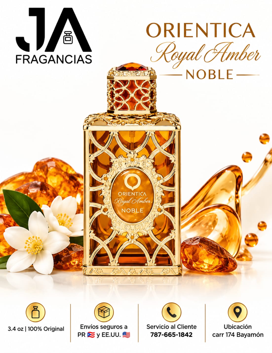 ORIENTICA NOBLE 2.7oz 5% DE DESCUENTO ADICIONAL