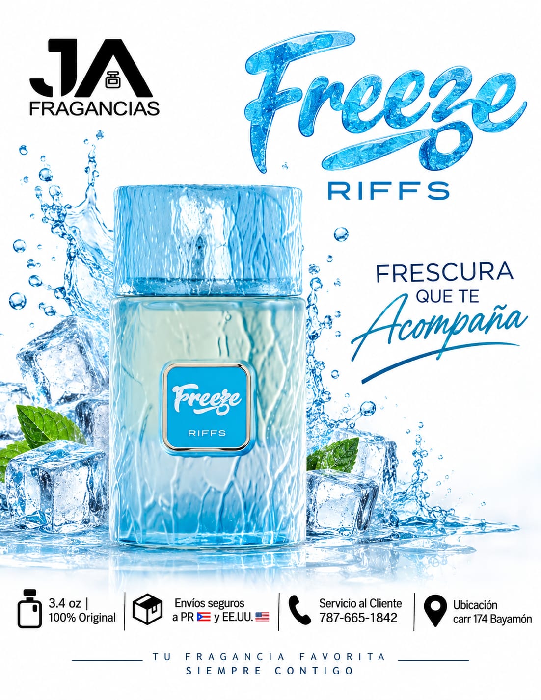 Freeze RiiFFS 3.4OZ 5% DE DESCUENTO ADICIONAL