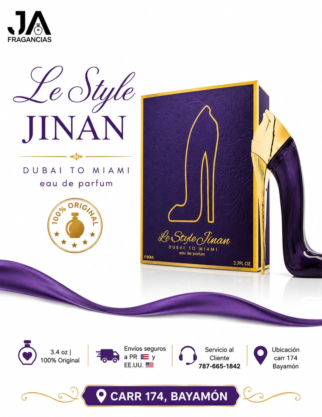 LE STYLE JINAN WOMEN EAU DE PARFUM 2.7OZ