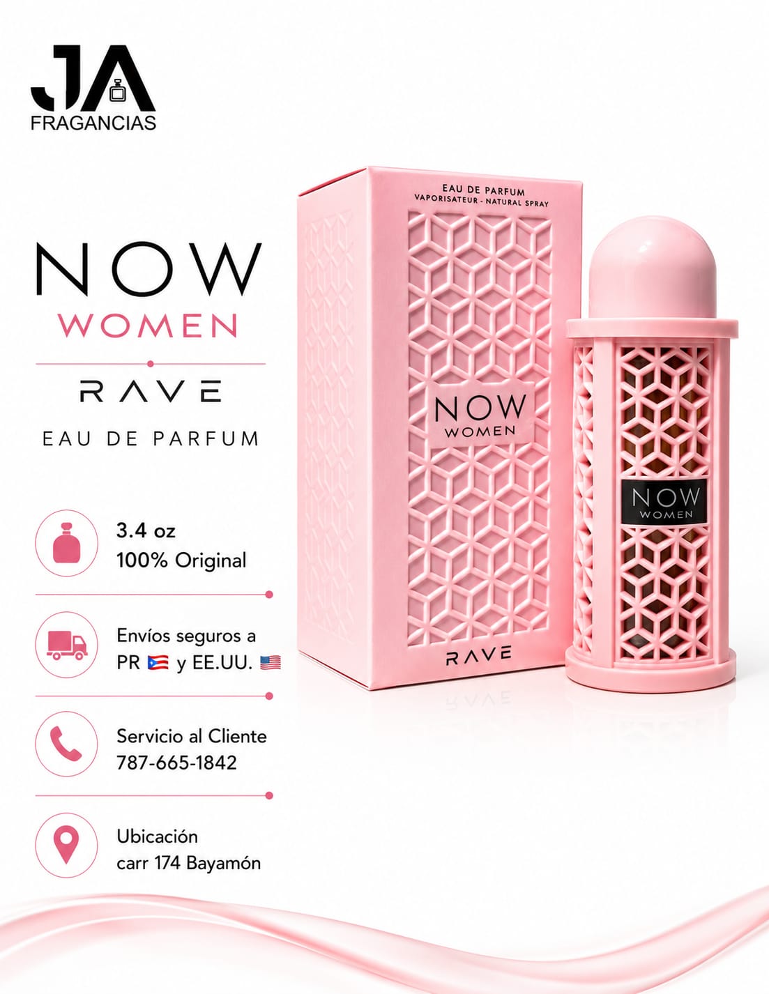NOW WOMEN *RAVE* 3.4 oz