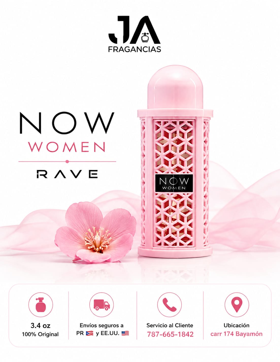NOW WOMEN *RAVE* 3.4 oz