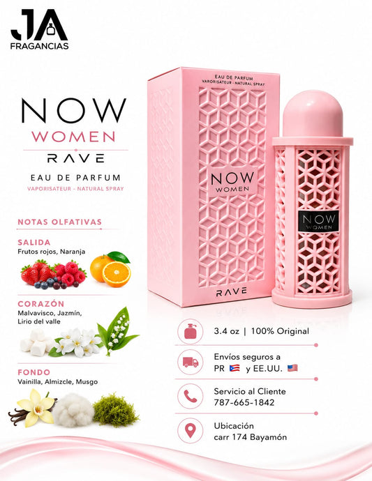 NOW WOMEN *RAVE* 3.4 oz