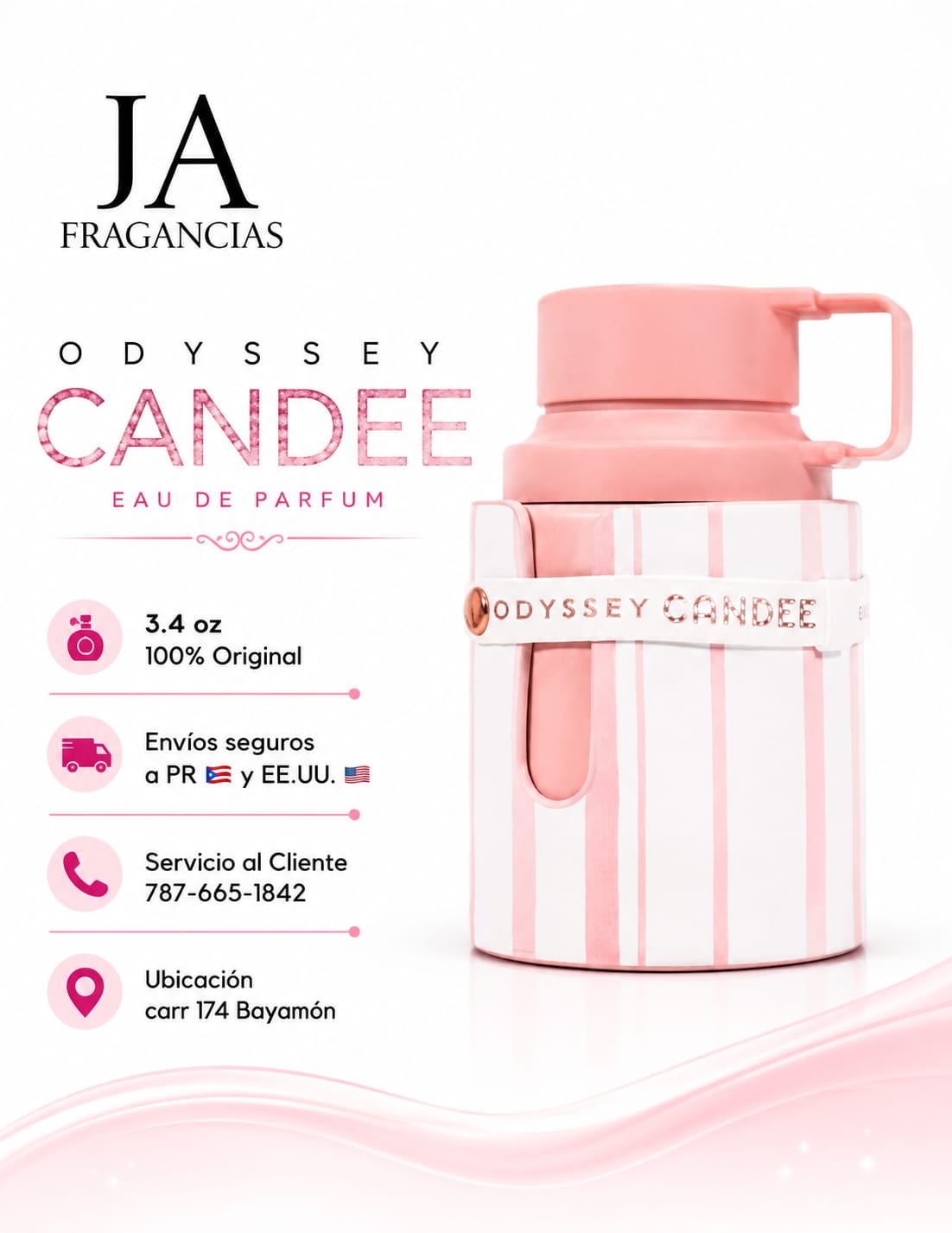New Odyssey Candee + 5% Descuento Adicional 3.4oz