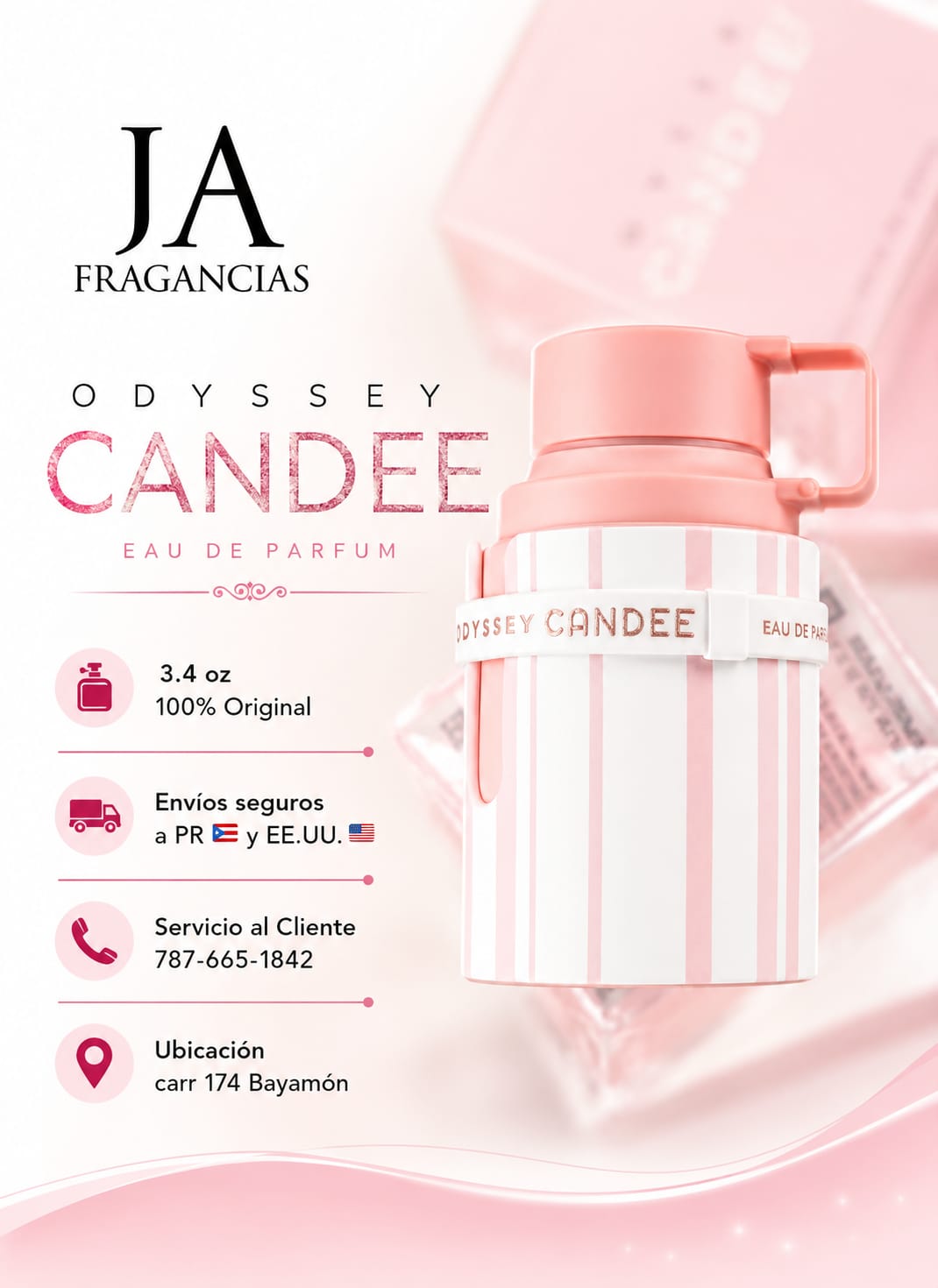 New Odyssey Candee + 5% Descuento Adicional 3.4oz