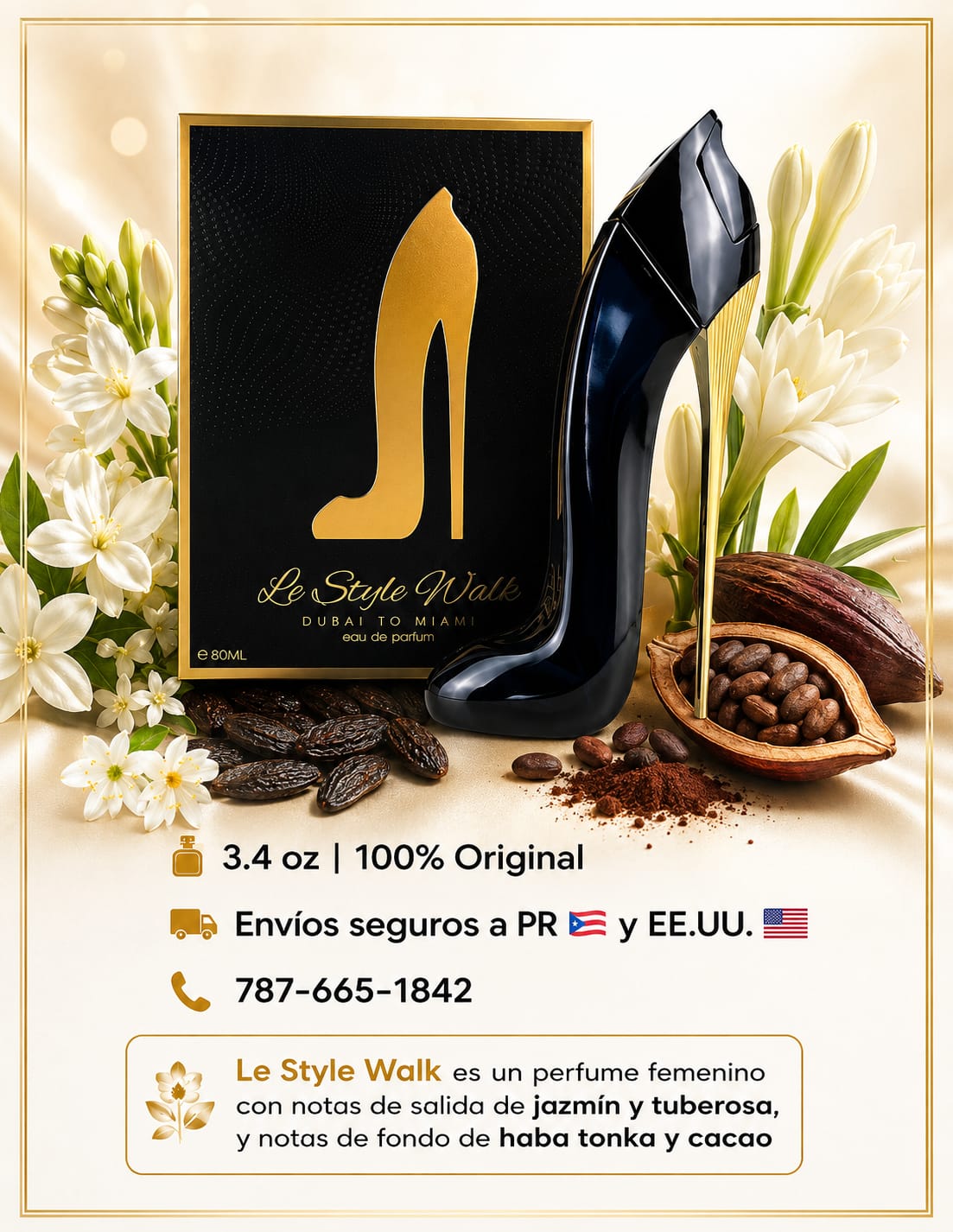 LE STYLE WALK WOMEN EAU DE PARFUM 2.7OZ