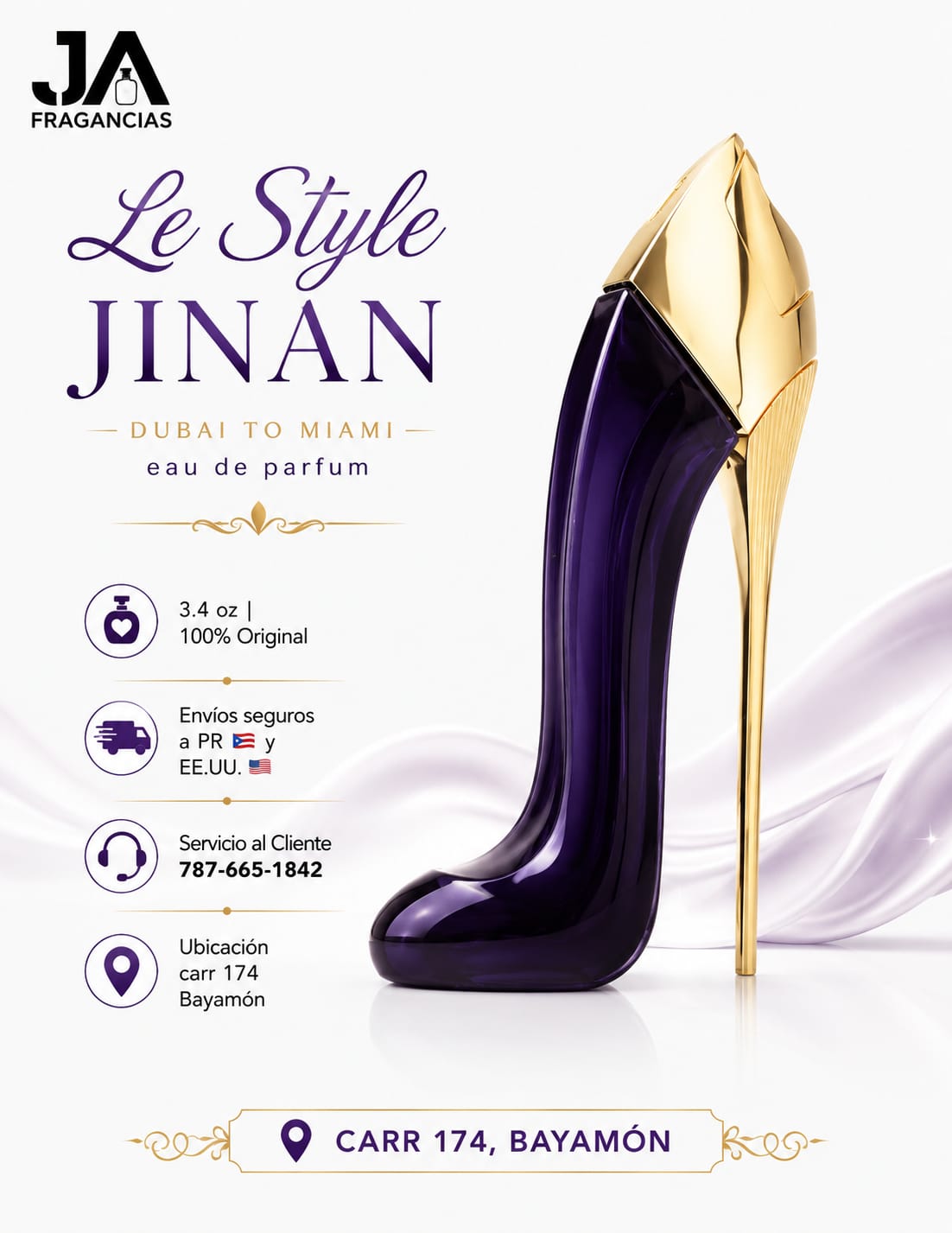 LE STYLE JINAN WOMEN EAU DE PARFUM 2.7OZ