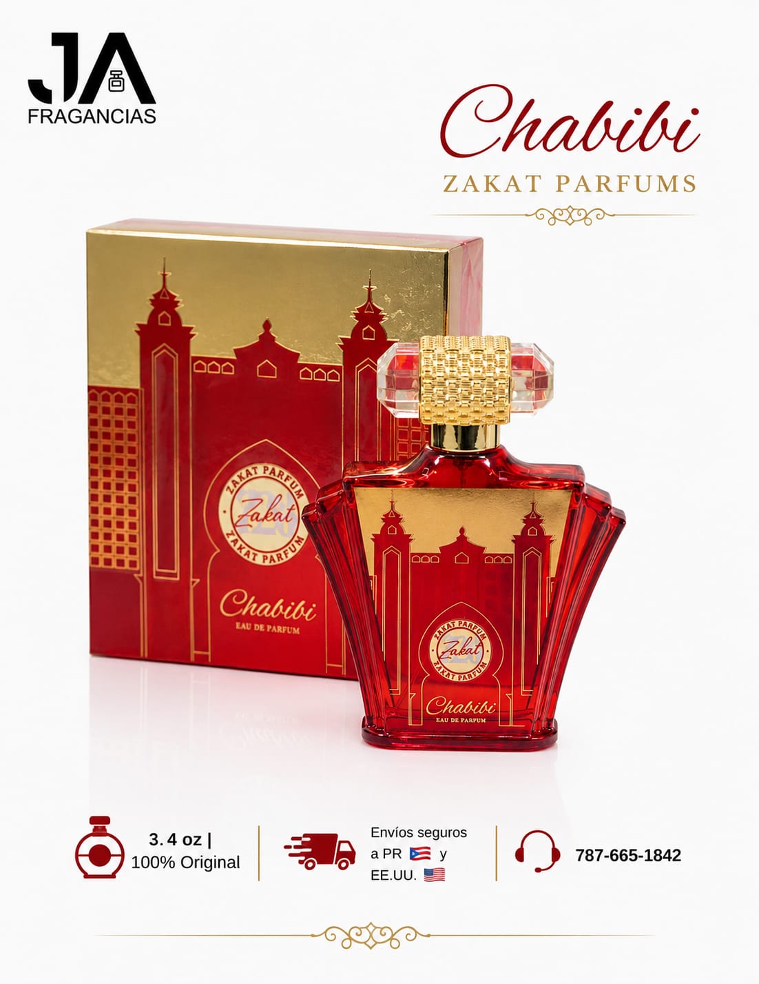 Zakat Z 26 Chabibi 3.4oz Eau De Parfum
