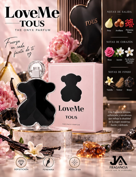 Tous LoveMe Onyx Parfum 3.0 oz 5% De Descuento Adicional