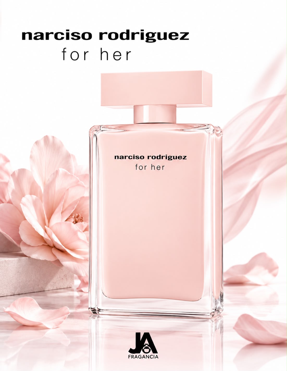 narciso rodriguez for her eau de parfum 3.3oz 5% DE DESCUENTO ADICIONAL