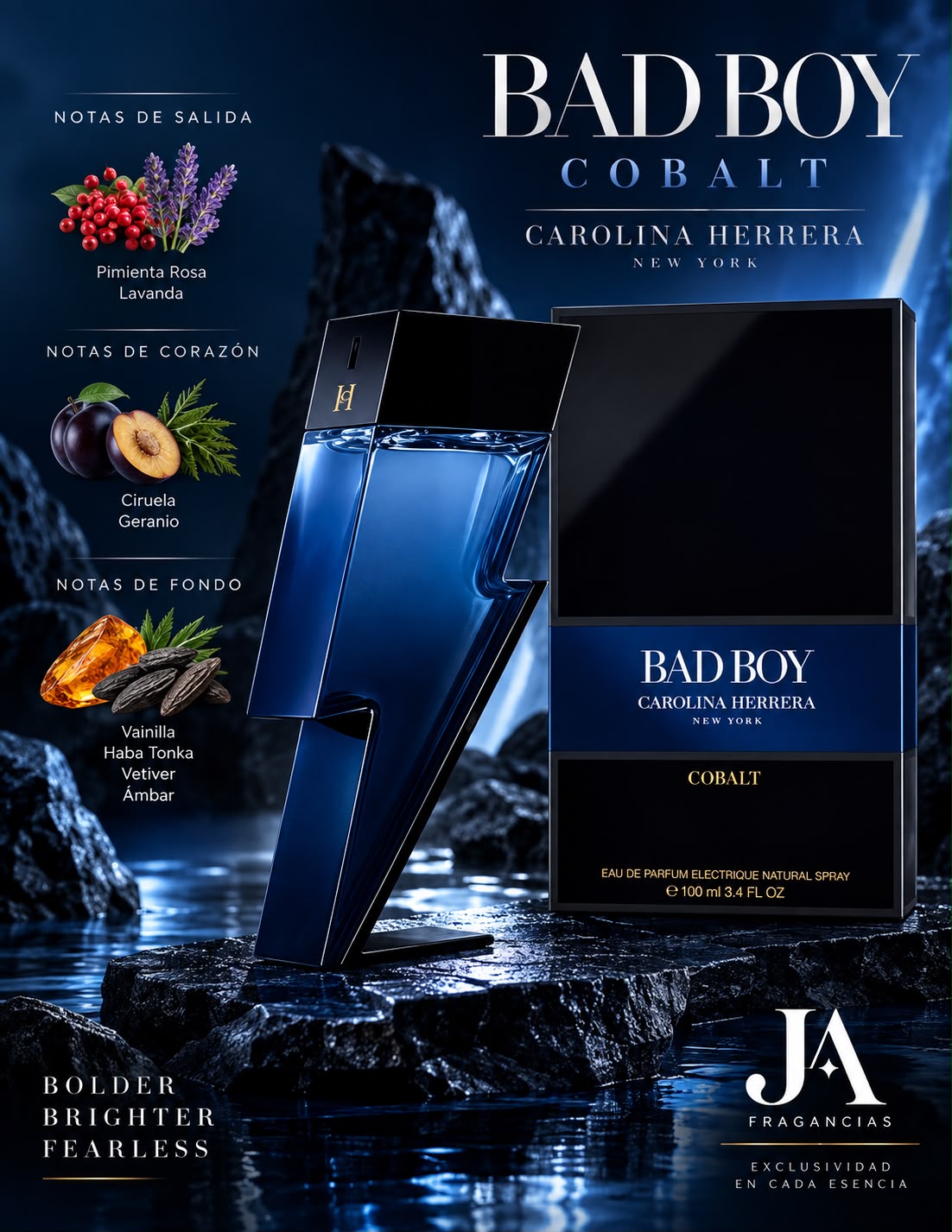 BAD BOY COBALT  3.4OZ 5% DE DESCUENTO ADICIONAL