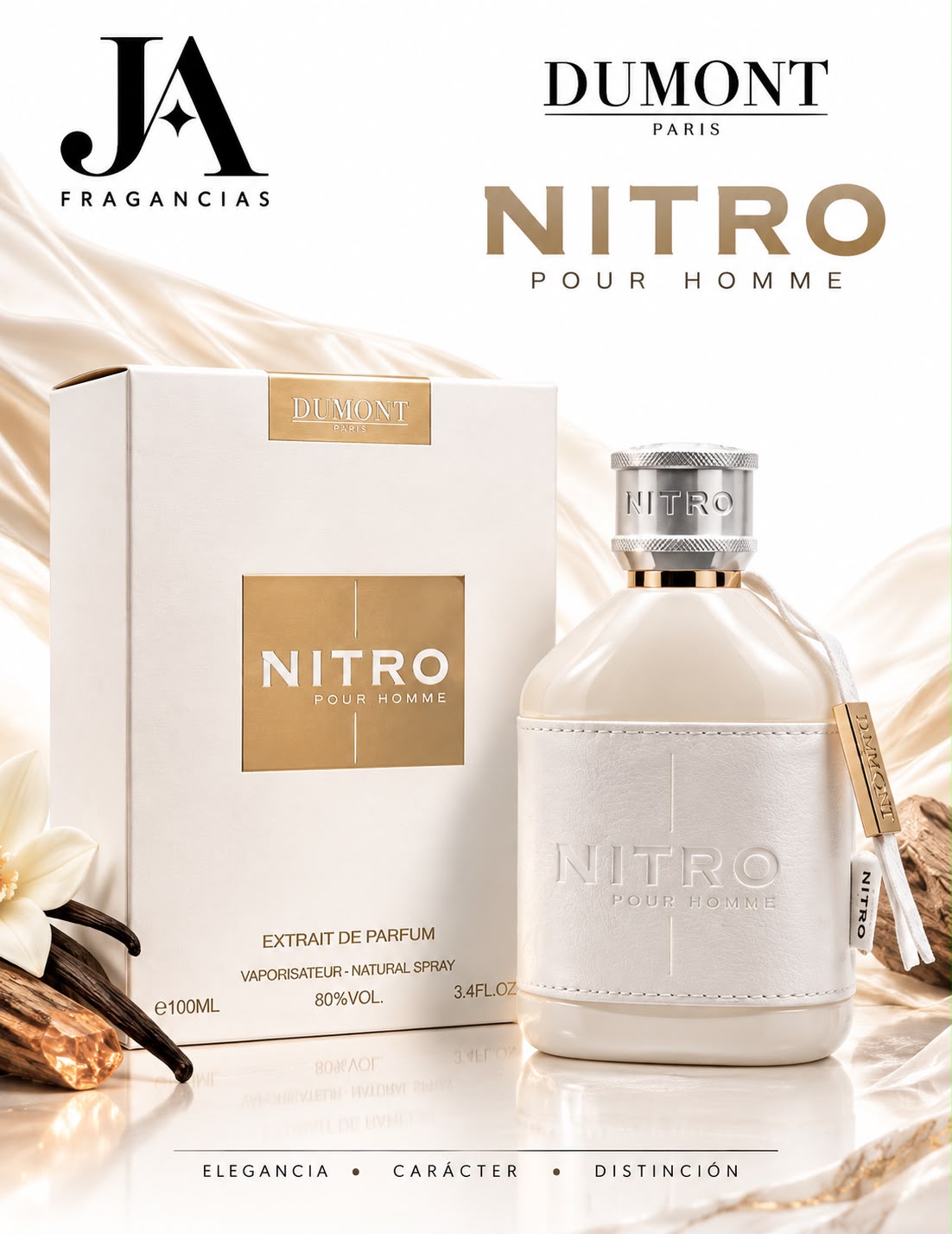 NITRO WHITE EAU DE PARFUM 3.4OZ 5% DE DESCUENTO ADICIONAL