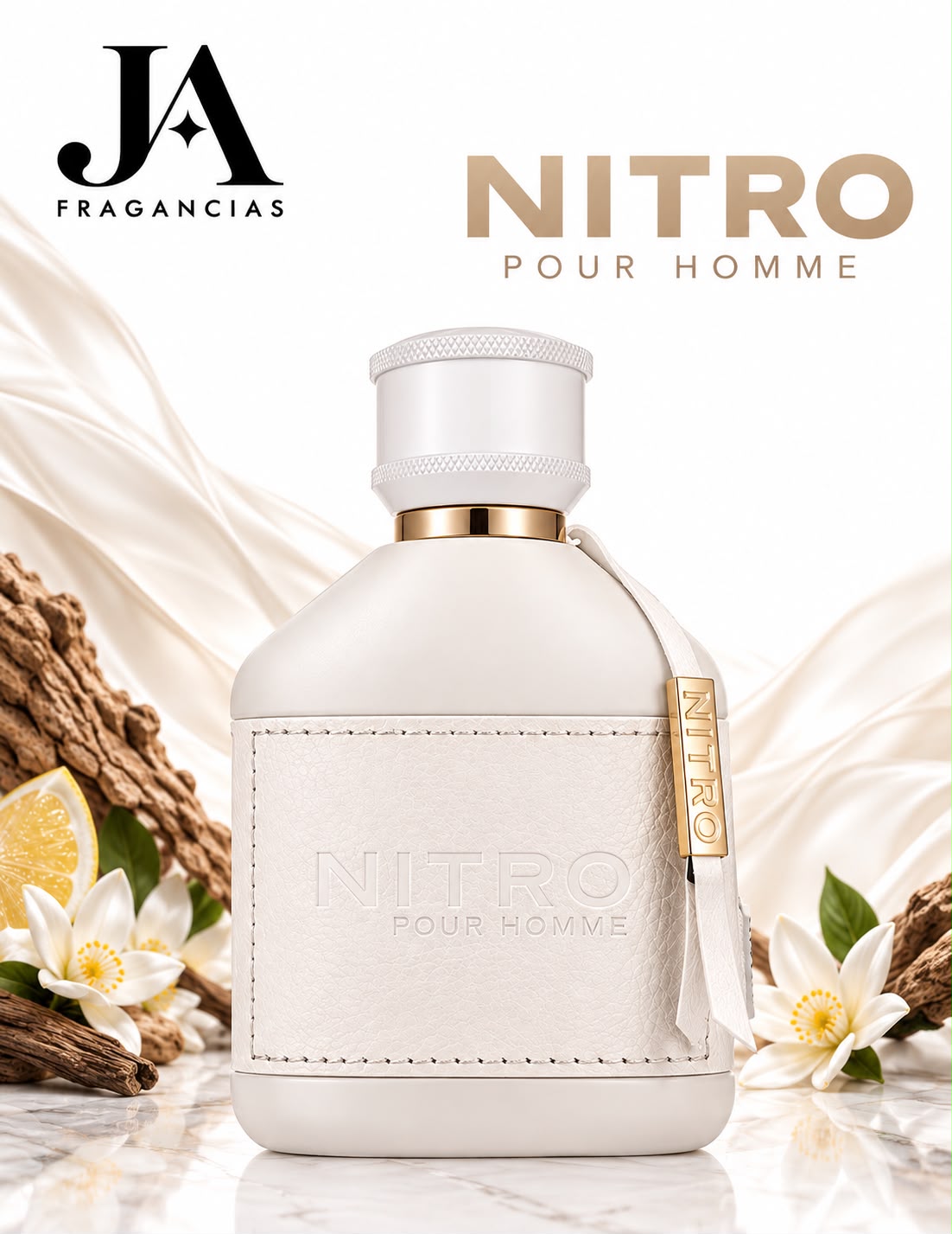 NITRO WHITE EAU DE PARFUM 3.4OZ 5% DE DESCUENTO ADICIONAL