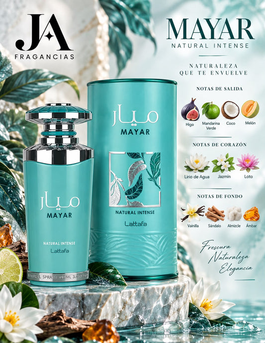 MAYAR NATURAL INTENSE EAU DE PARFUM 3.4oz