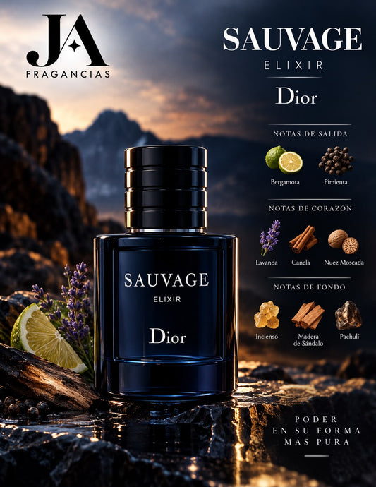 Sauvage Elixir by Dior 2.0 oz 5% De Descuento Adicional