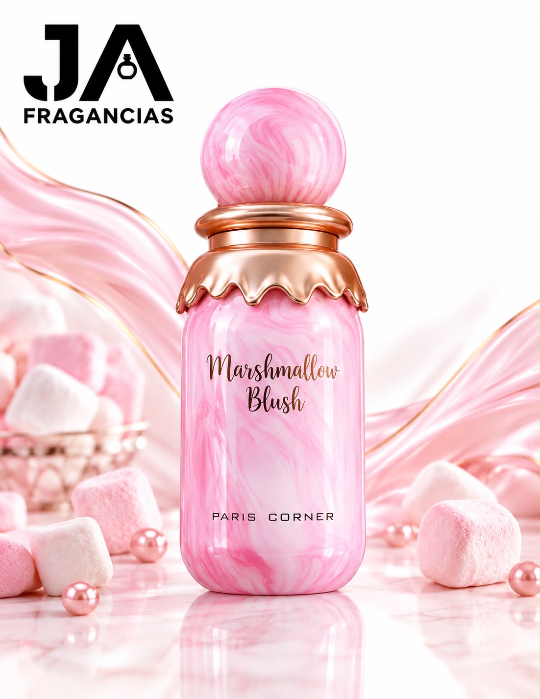 Marshmallow Blush PARIS CORNER EAU DE PARFUM 3.4OZ
