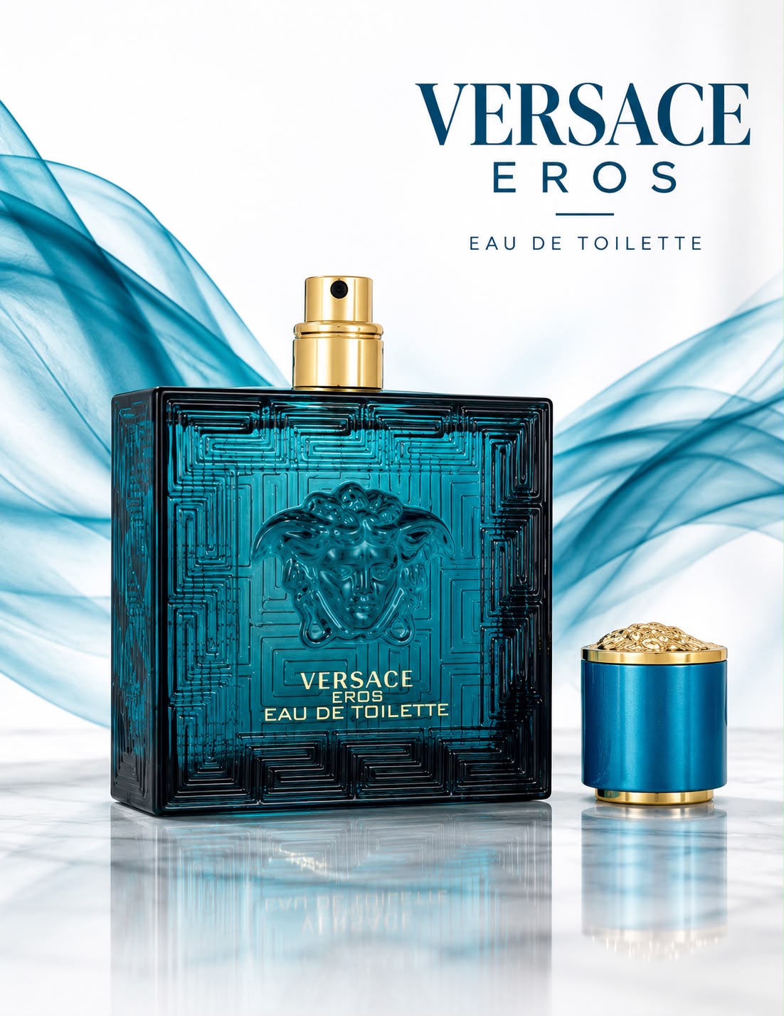 Versace Eros Pour Homme Eau Parfum 3.4OZ