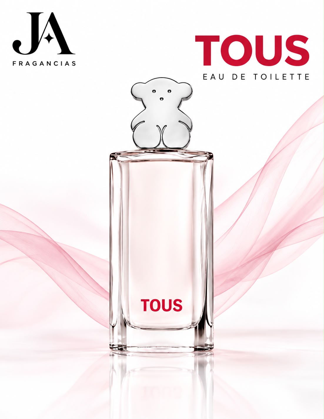 Tous Eau de Toilette Silver by TOUS 3.0oz
