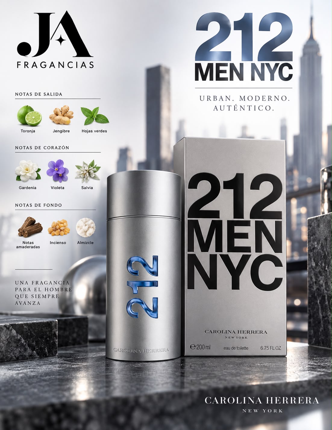 212 Men by Carolina Herrera