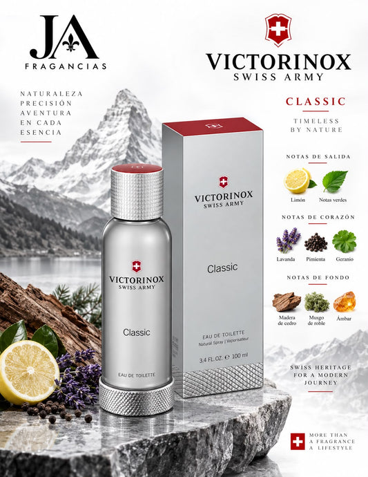 Victorinox Swiss Army Classic Eau De Toilette 3.4 oz 5% De Descuento Adicional