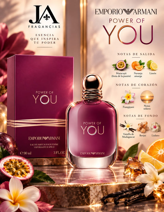 Power Of You Giorgio Emporio Armani Eau De Parfum 3.0oz 5% De Descuento Adicional