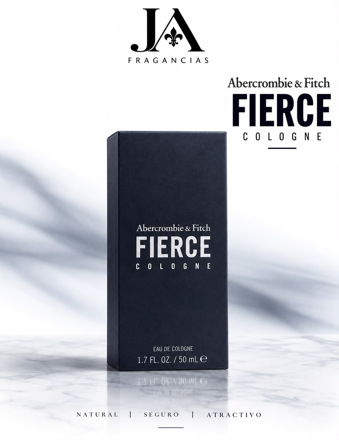 ABERCROMBIE & FITCH FIERCE COLOGNE 3.4 OZ 5% DE DESCUENTO ADICIONAL