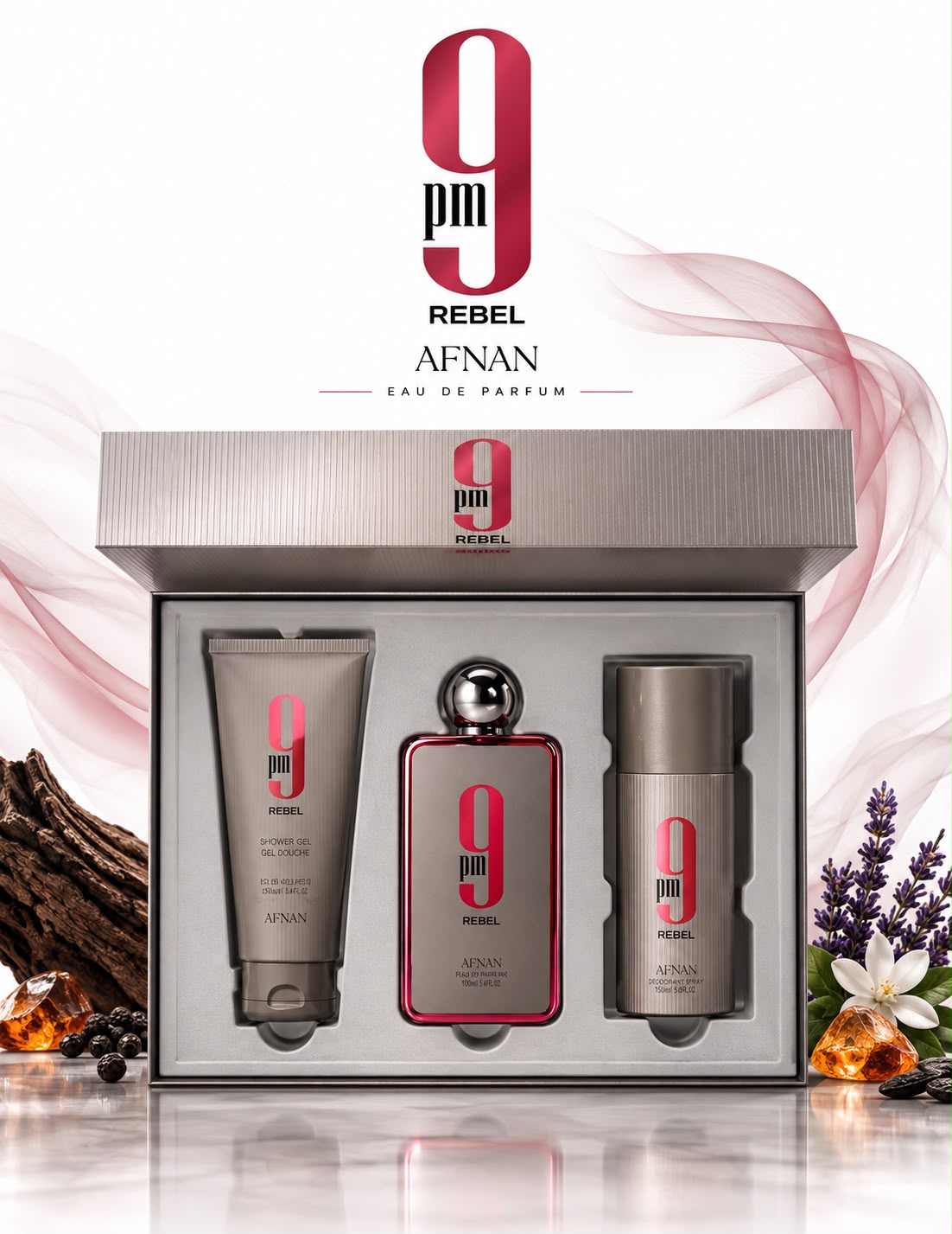 9pm Rebel Estuche Gift Set 5% de descuento adicional