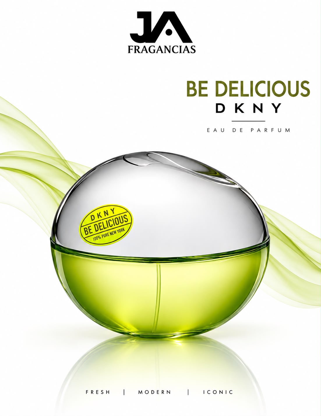 Be Delicious DKNY Eau de parfum 3.4oz 5% de Descuento Adicional