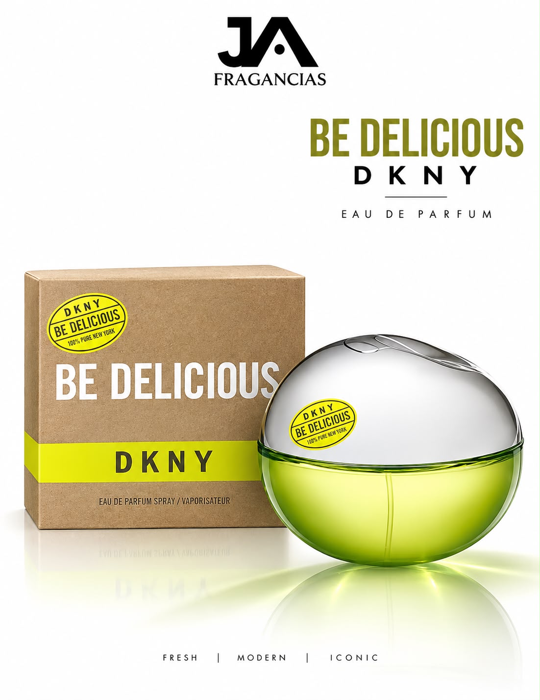 Be Delicious DKNY Eau de parfum 3.4oz 5% de Descuento Adicional