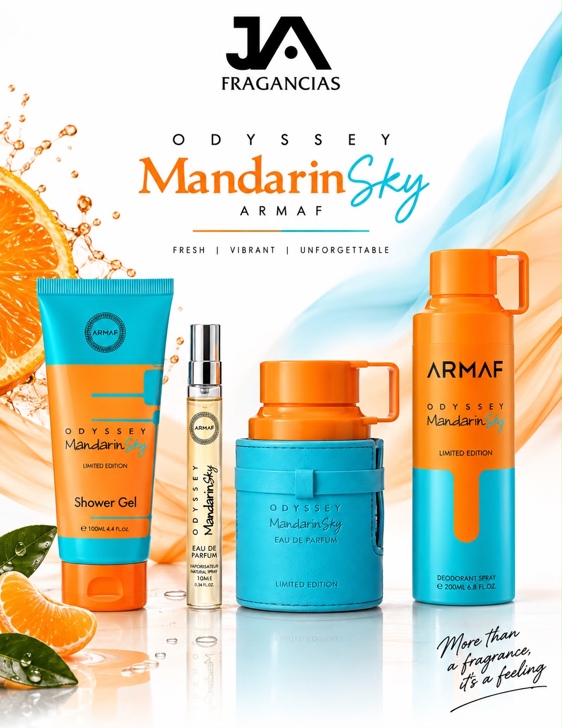 Mandarin Sky Limited Edition 4pcs Gift Set 5% de descuento adicional