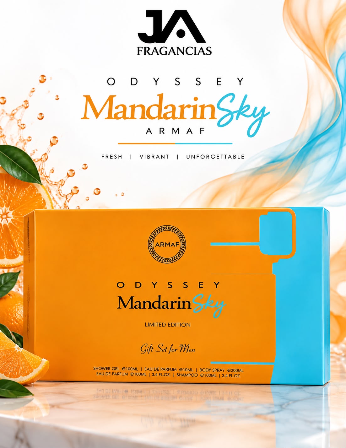 Mandarin Sky Limited Edition 4pcs Gift Set 5% de descuento adicional