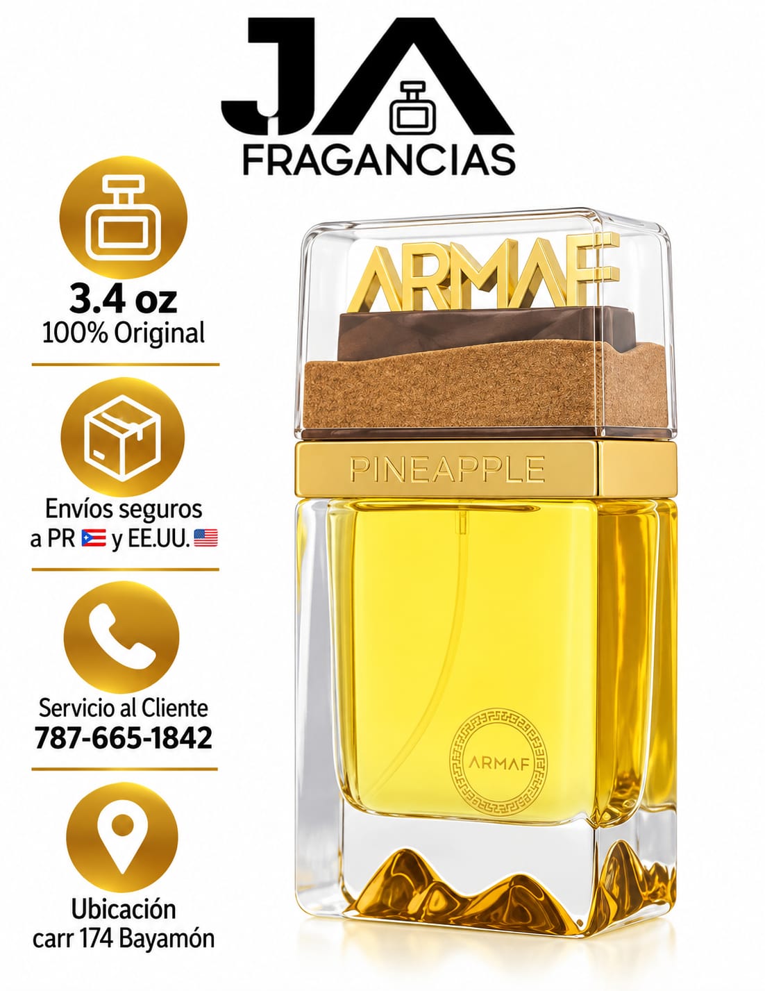 DUNESCAPE DUBAI ARMAF 3.4OZ EXTRAIT DE PARFUM ARMAF - 5% DE DESCUENTO ADICIONAL - PRECIO FINAL $39.99